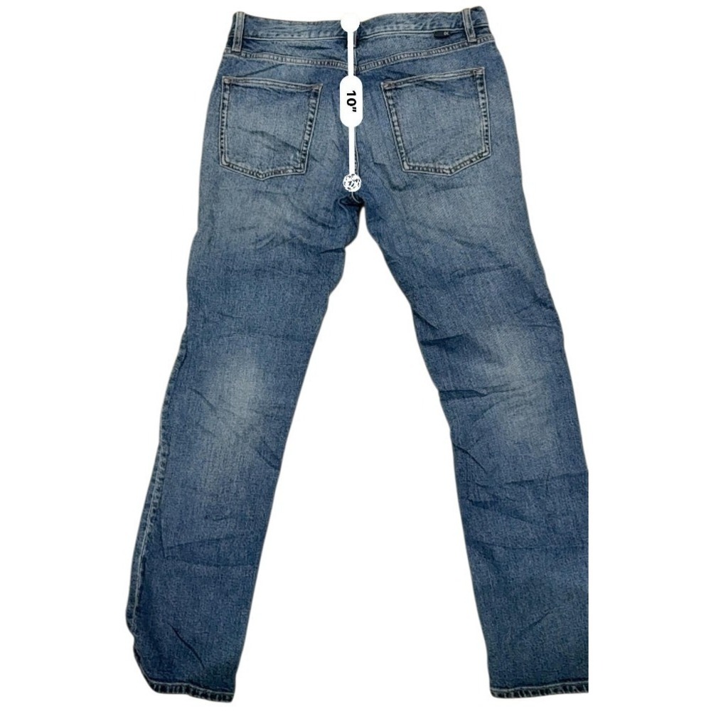 Outerknown S.E.A. Local Straight Jeans Men's 31x32 Organic Cotton Denim - Picture 2 of 9